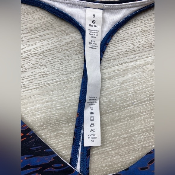 NWT Lululemon Lab Arise Bra FMLB Size 8 - Picture 4 of 5